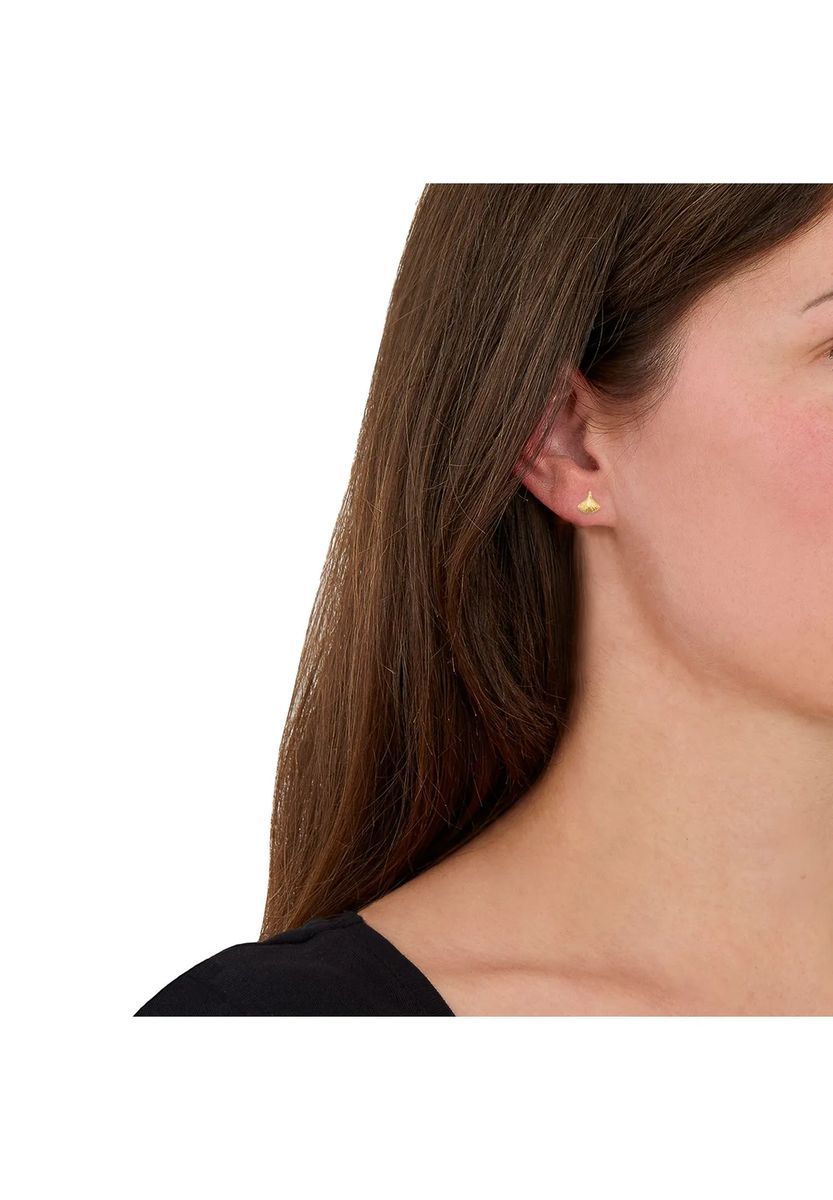 Filigrane Ginkgoblatt Ohrstecker