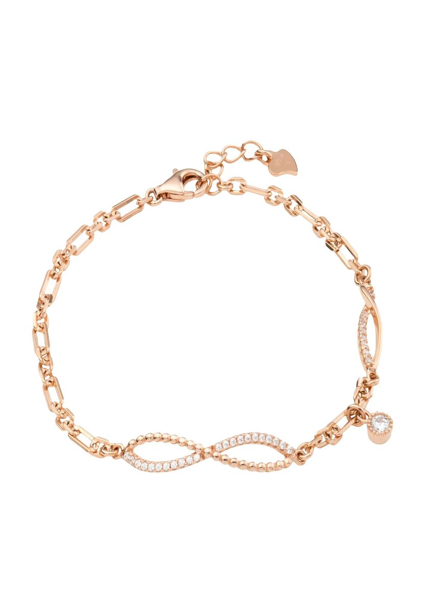 Funkelndes Armband mit Unendlichkeitssymbol