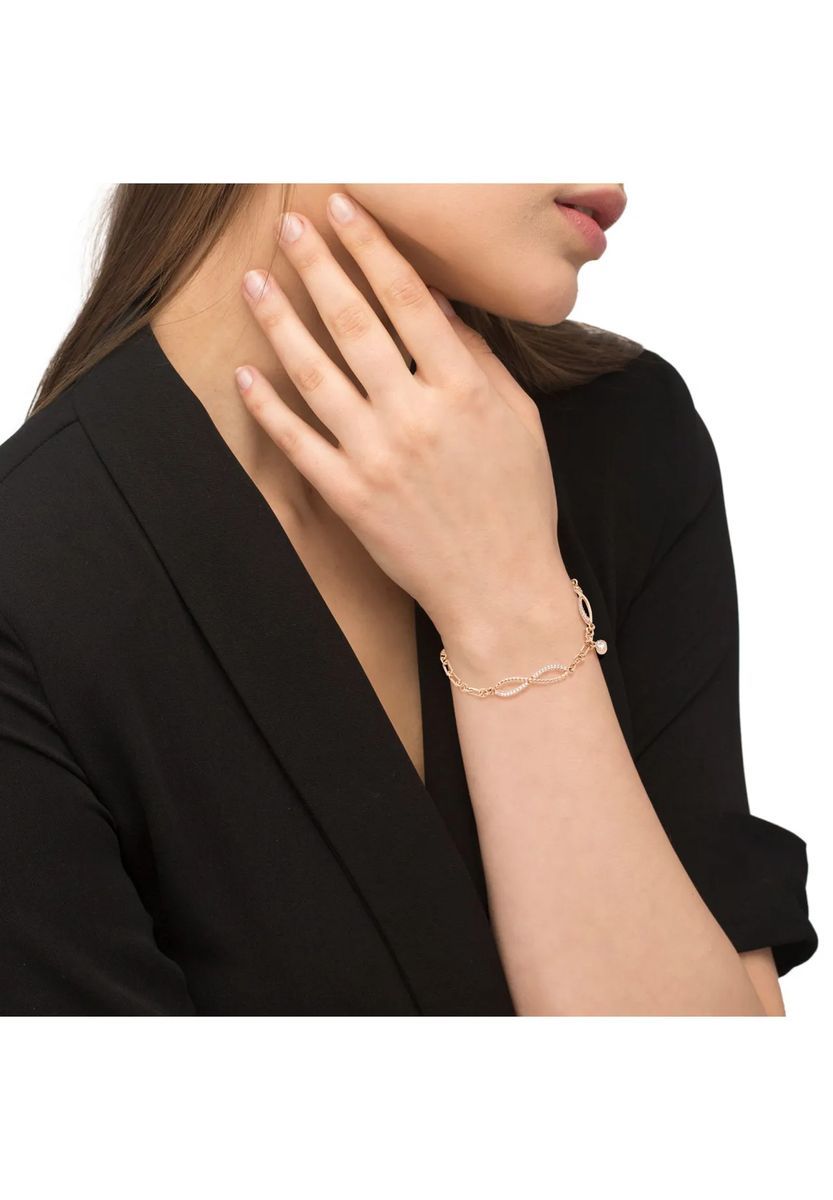 Funkelndes Armband mit Unendlichkeitssymbol