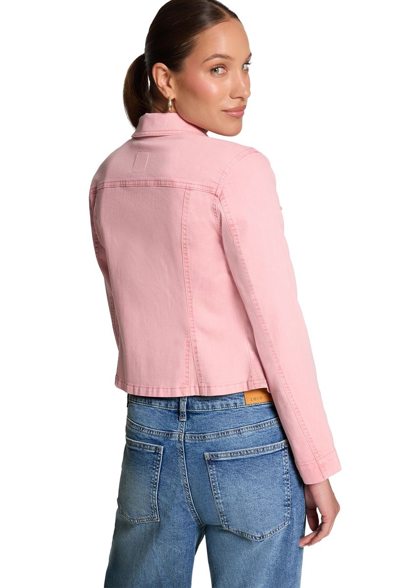 Figurbetonte Jacke im Jeans-Look