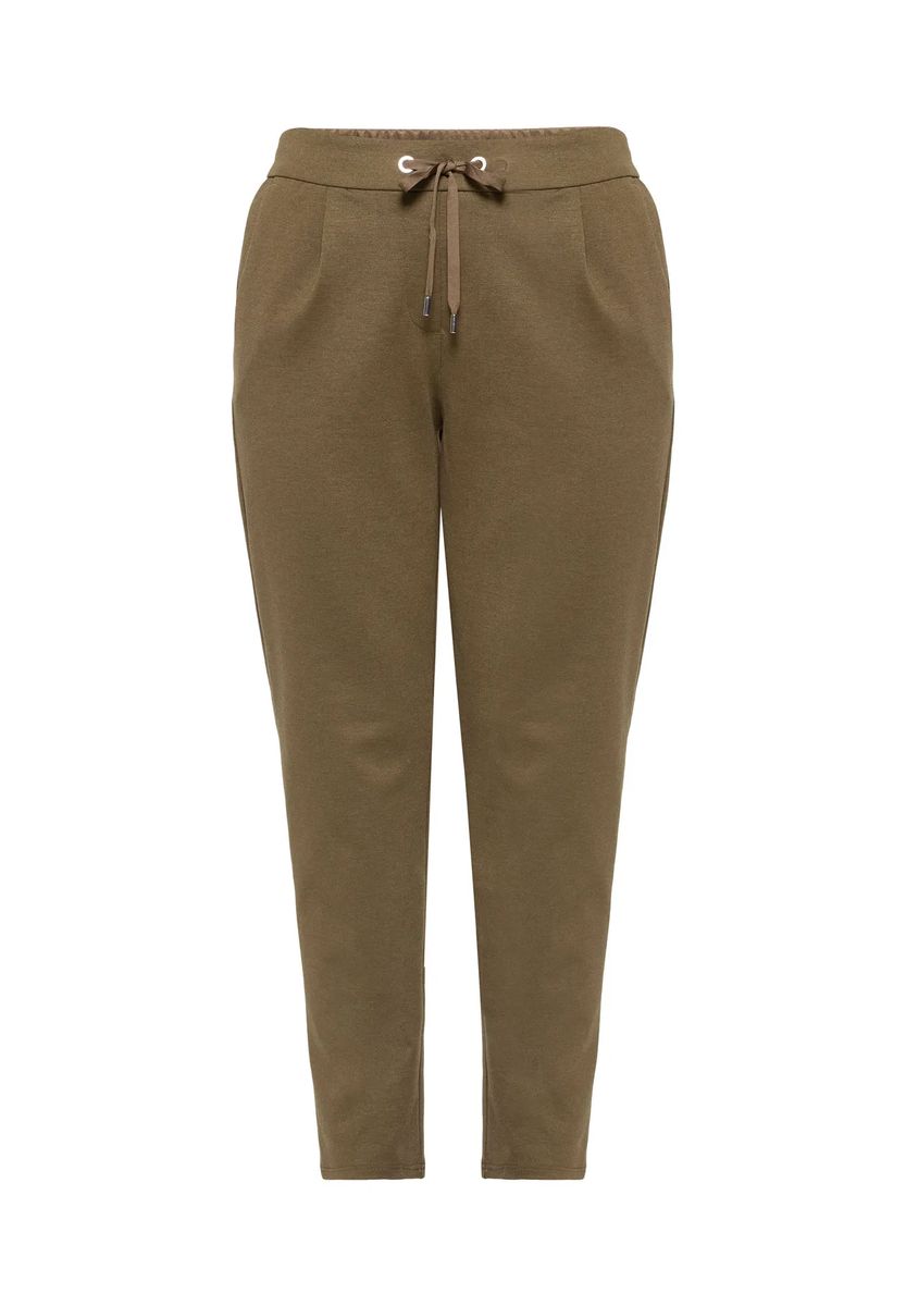 Bequeme Stoffhose mit Kordelzug