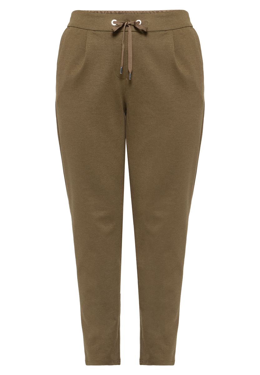 Bequeme Stoffhose mit Kordelzug