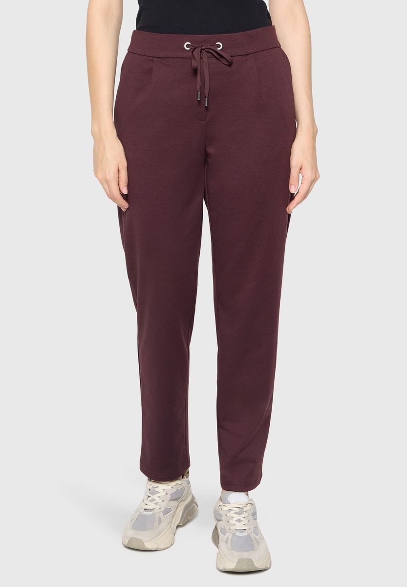 Karottenhose mit Kordelzug am Bund