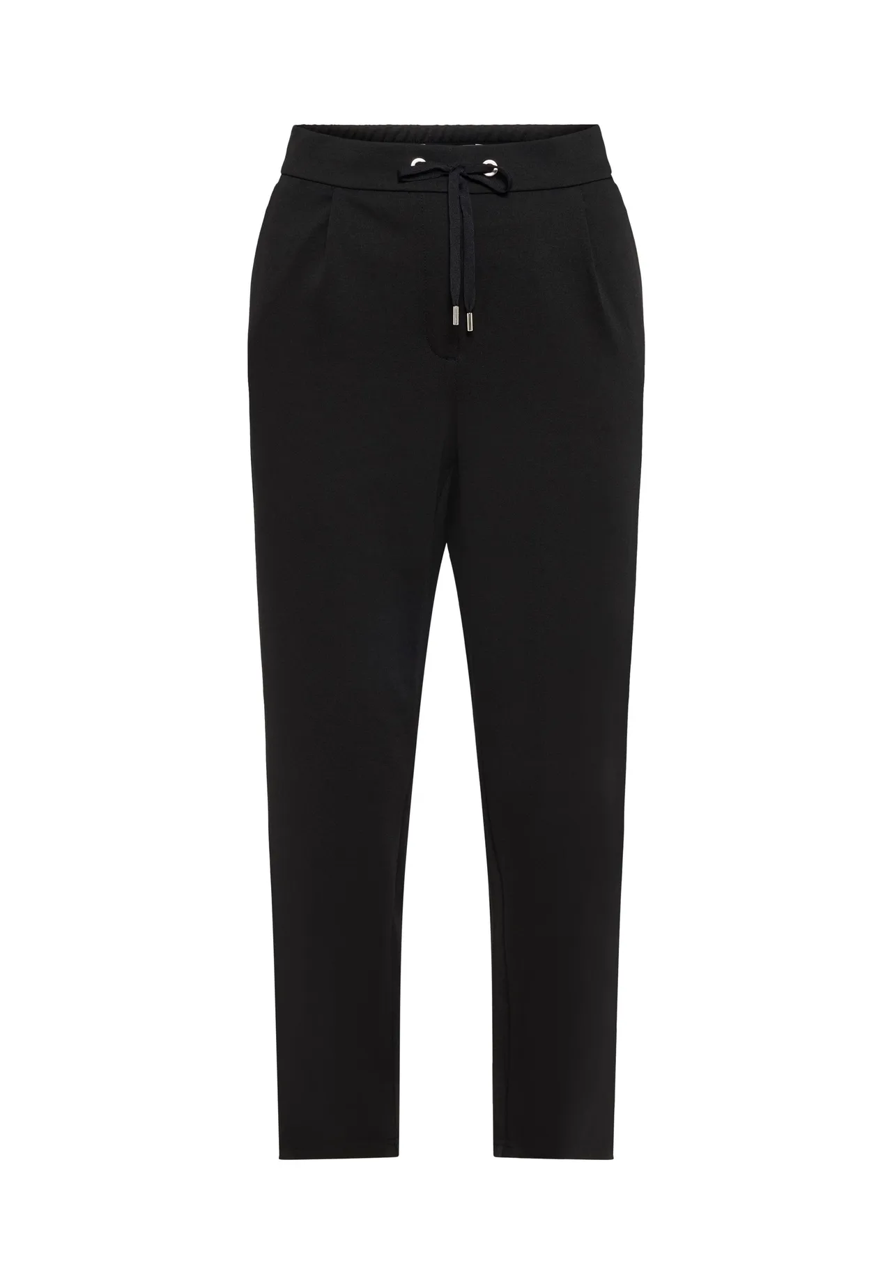 Stoffhose mit Kordelzug und Falten