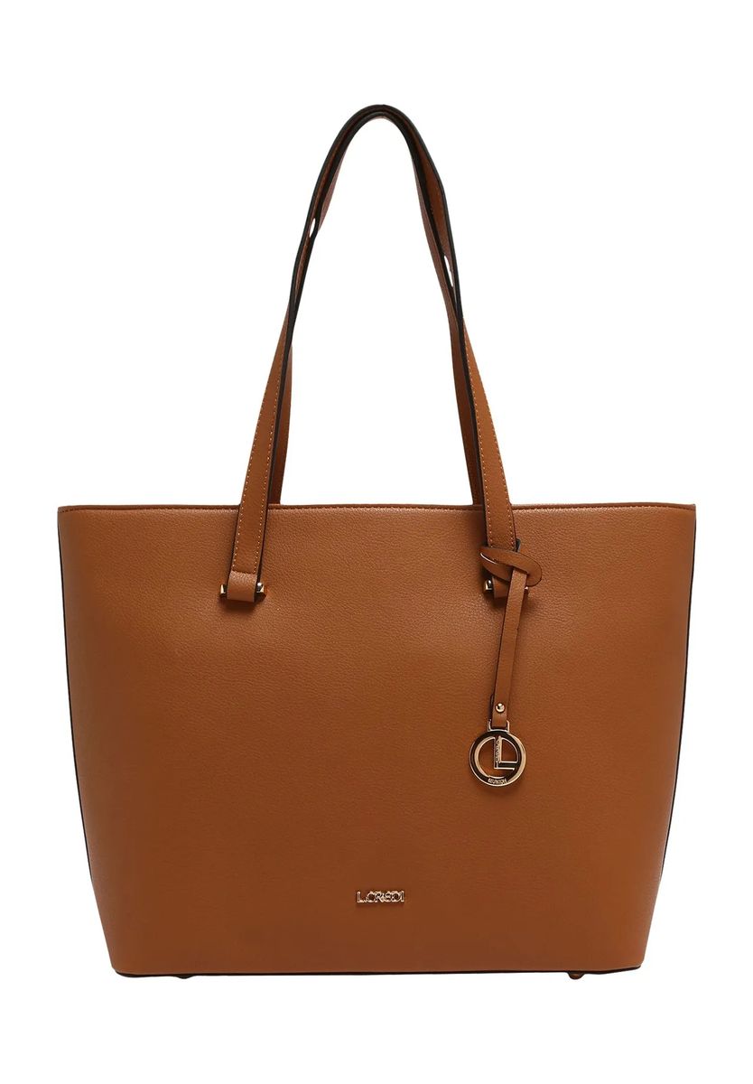 Minimalistischer Shopper in Lederoptik