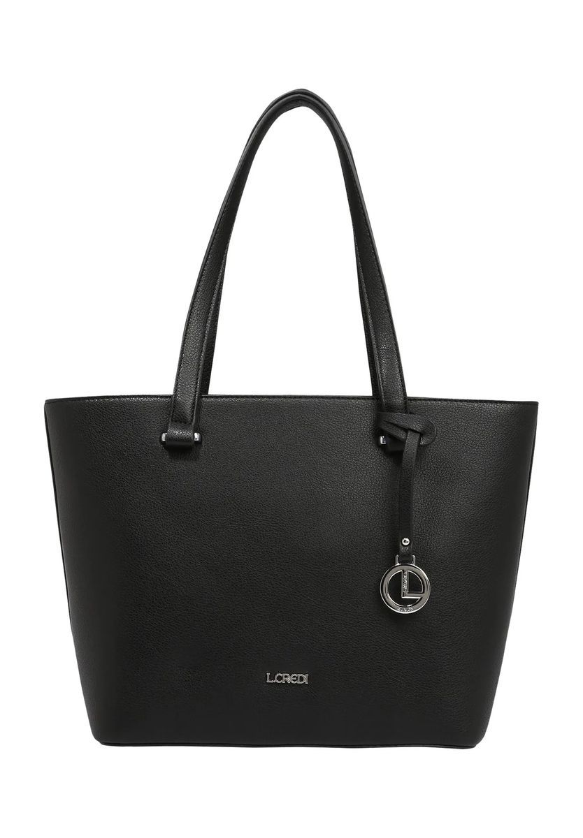 Eleganter Shopper aus genarbtem Lederimitat