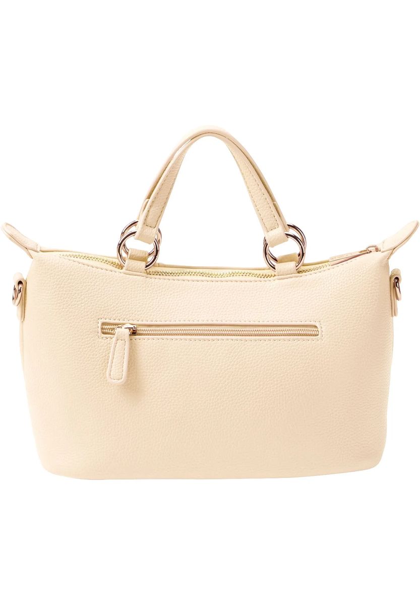 Elegante Henkeltasche mit Narbenstruktur