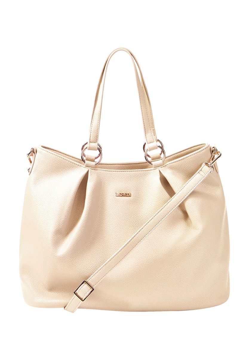 Elegante Henkeltasche mit Faltenwurf