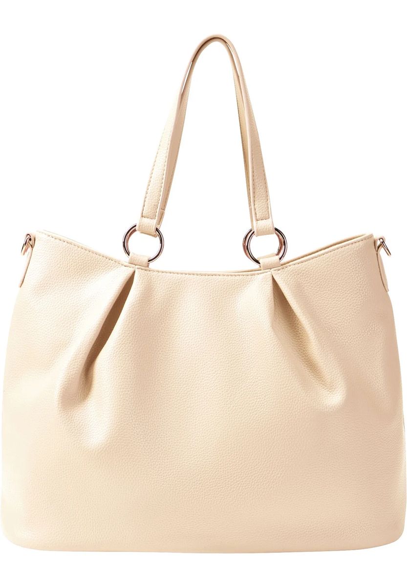 Elegante Henkeltasche mit Faltenwurf