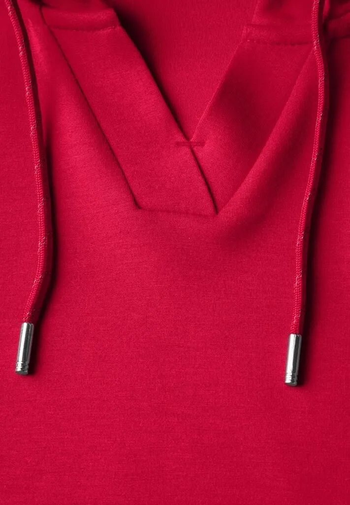 Lässiges Kapuzensweatshirt mit Tunnelzug