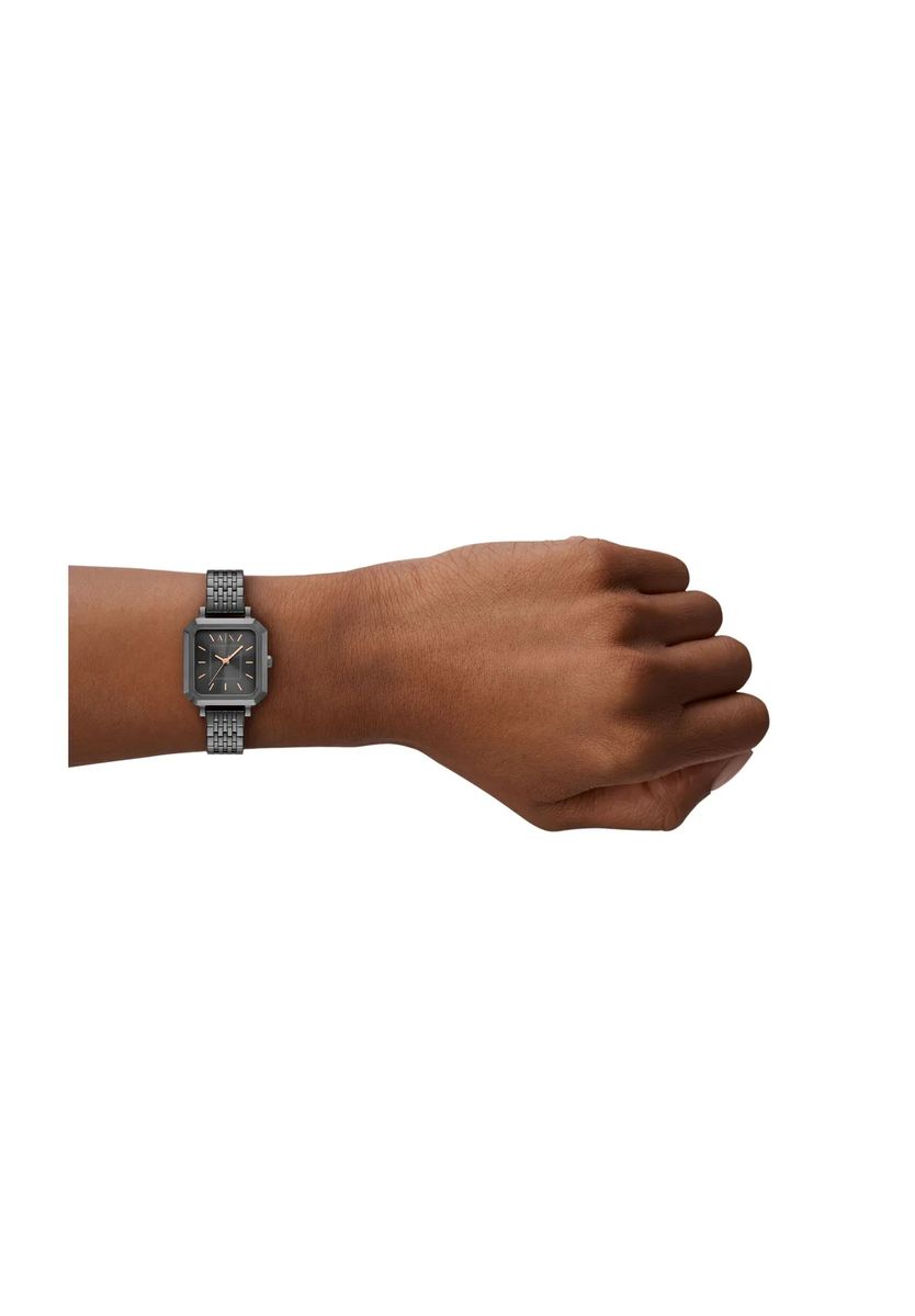 Elegante Armbanduhr mit quadratischem Gehäuse