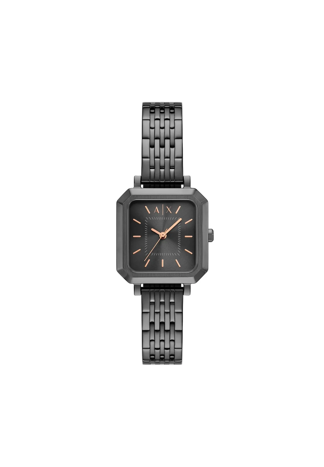 Elegante Armbanduhr mit quadratischem Gehäuse