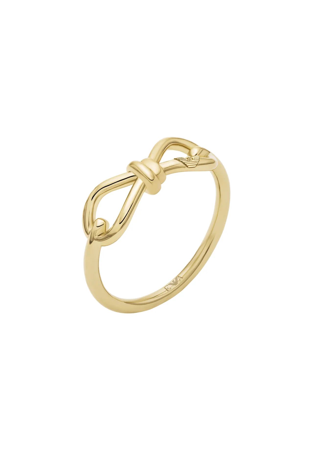 Zarter Bandring mit Schleifenknoten