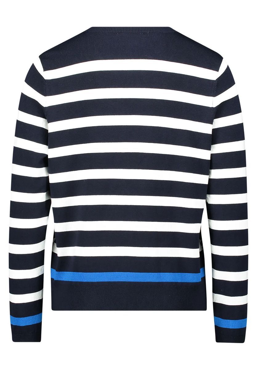 Strick-Cardigan mit gemischtem Muster