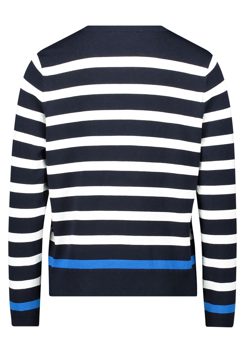 Strick-Cardigan mit gemischtem Muster