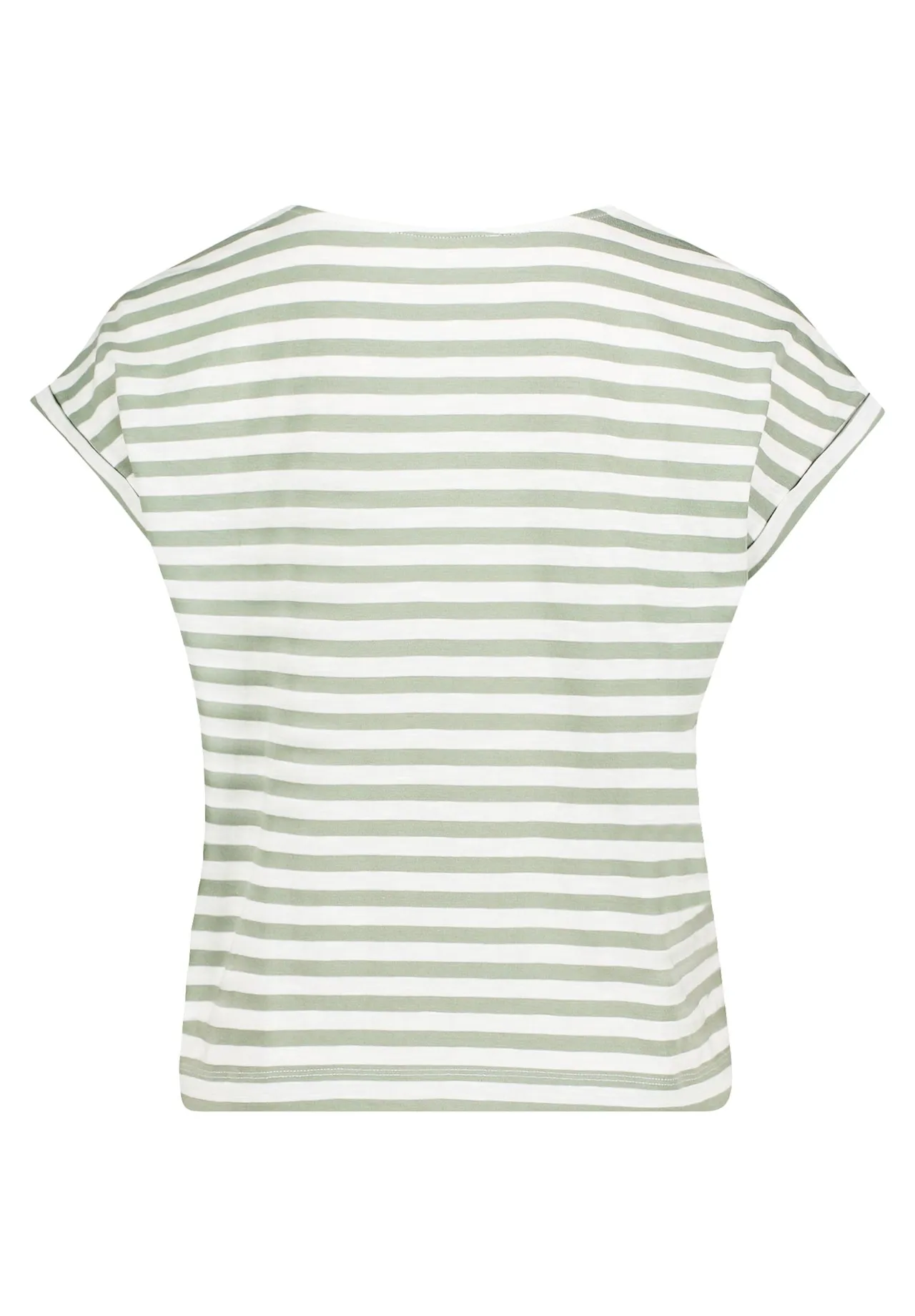 Ringelshirt mit überschnittenen Schultern
