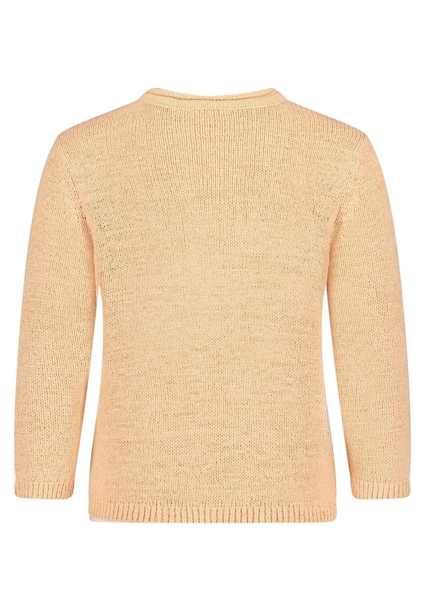 Klassischer Strickpullover mit 3/4-Arm