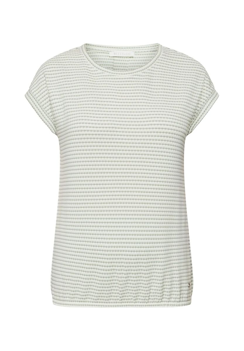 Grafik-Shirt mit Gummizug