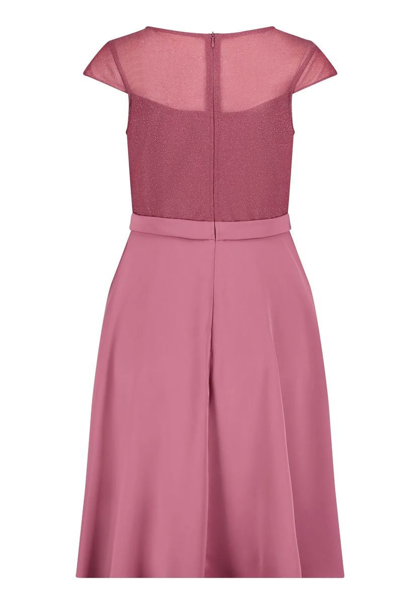 Cocktailkleid mit glitzerndem Oberteil