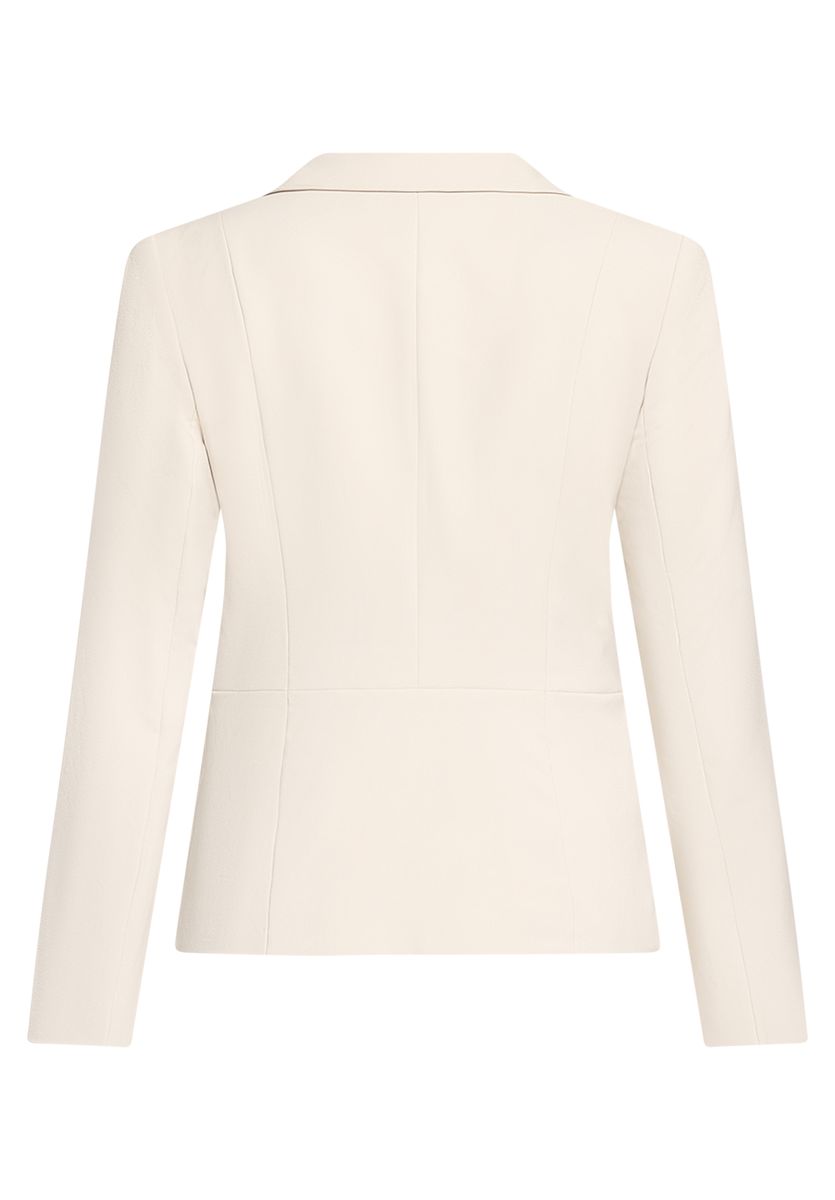 Taillierter Blazer mit Reverskragen