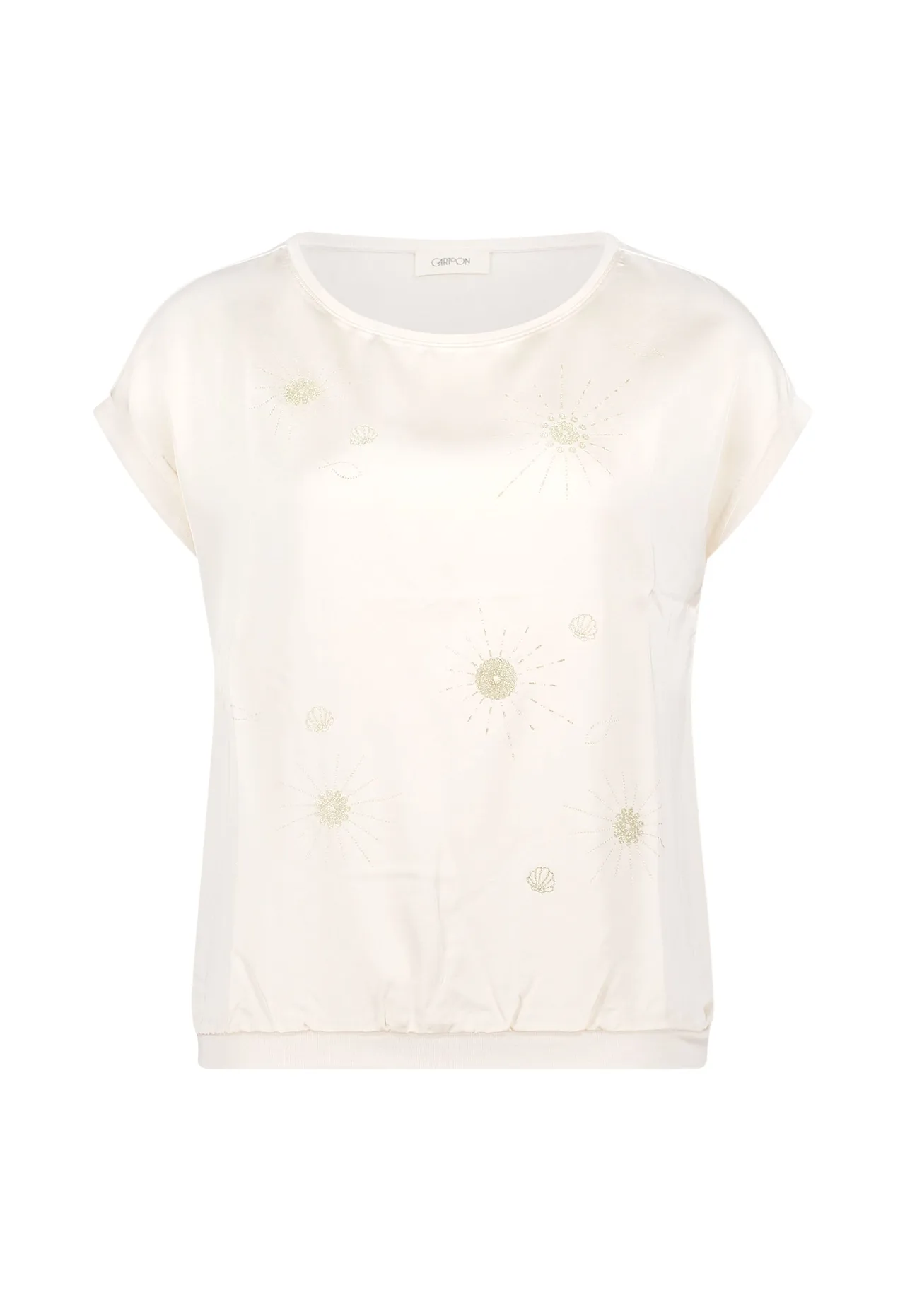 Lässiges Shirt mit Glitzer-Prints