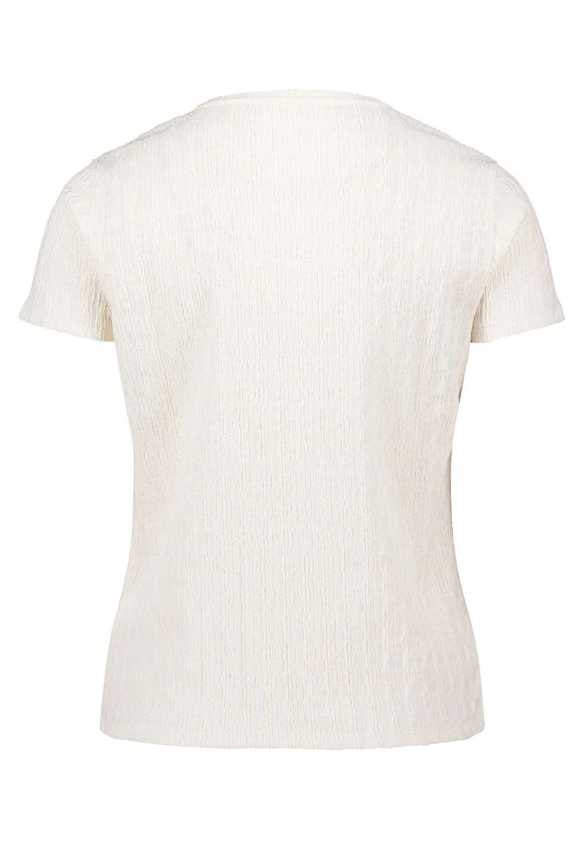 T-Shirt mit Struktur-Optik