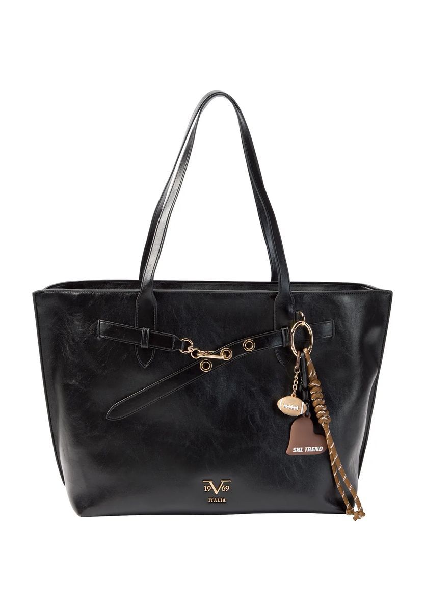 Vielseitige Shopper-Tasche aus Kunstleder