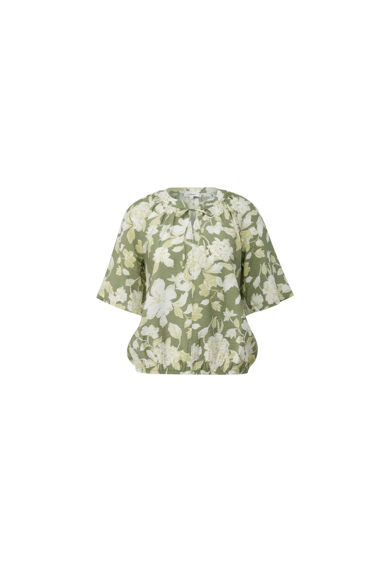 Luftige Bluse mit Blumenmuster