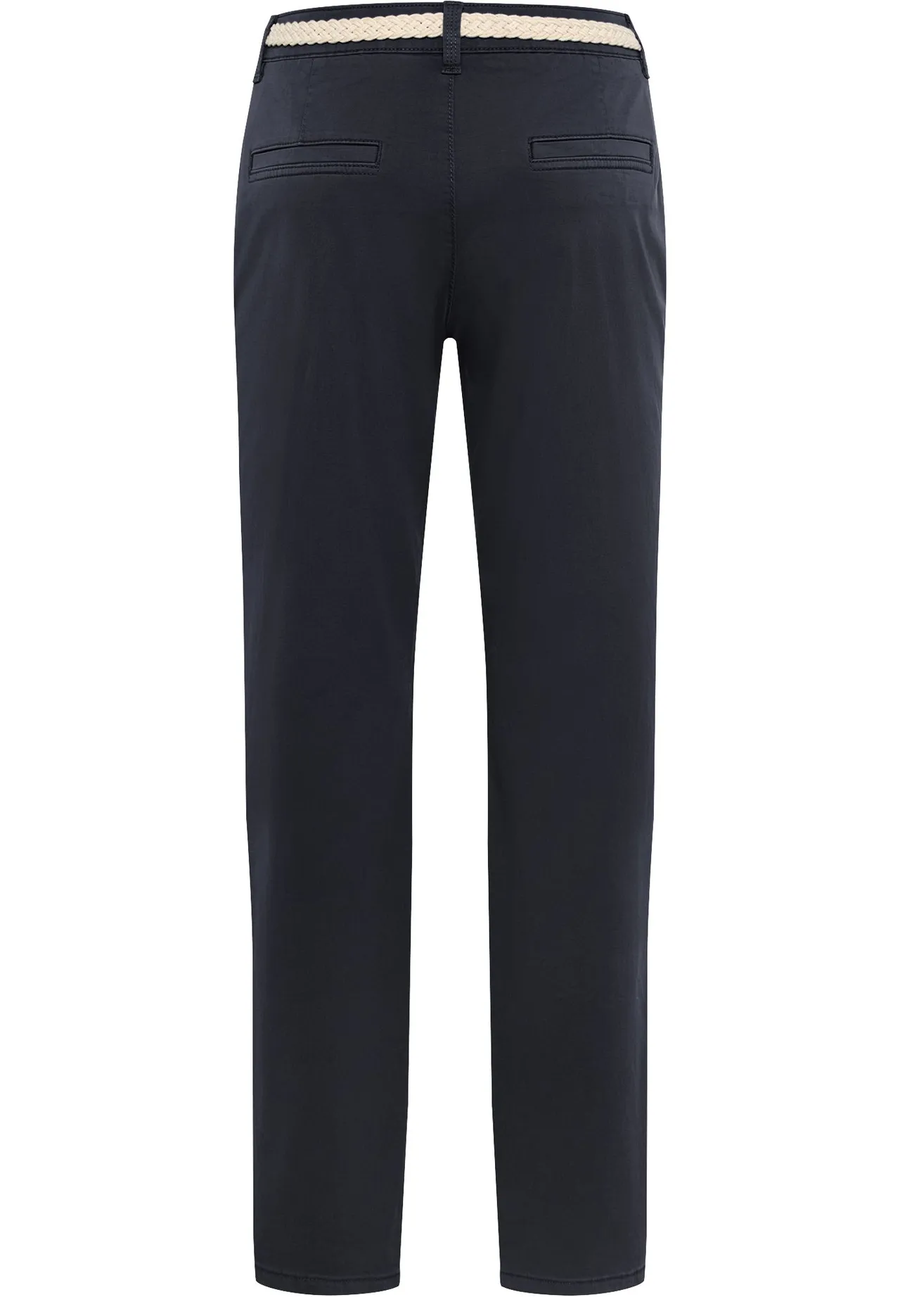Klassische Chino mit Gürtel