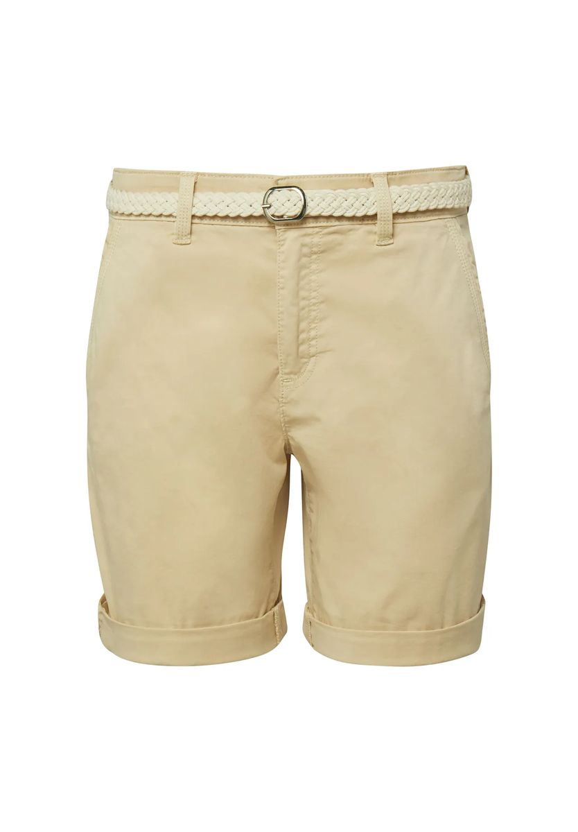 Lässige Bermuda-Shorts mit Gürtel