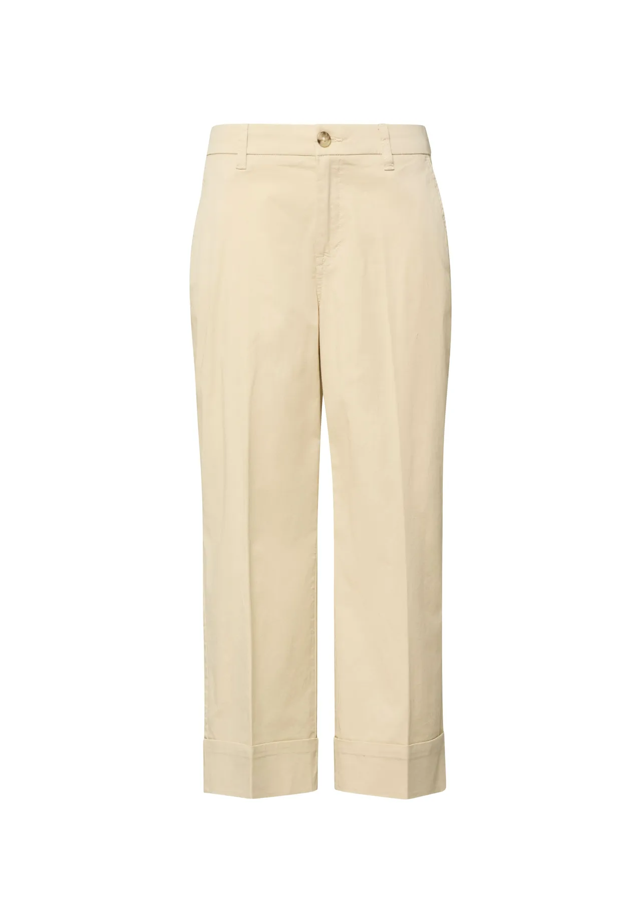 Culotte mit scharfer Bügelfalte