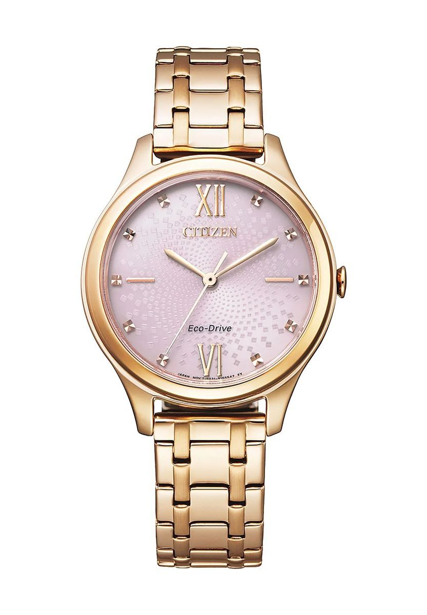 Elegante Armbanduhr mit gemustertem Zifferblatt