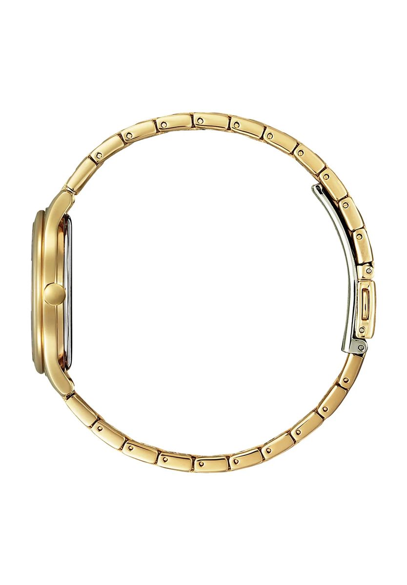 Elegante Armbanduhr mit gemustertem Zifferblatt