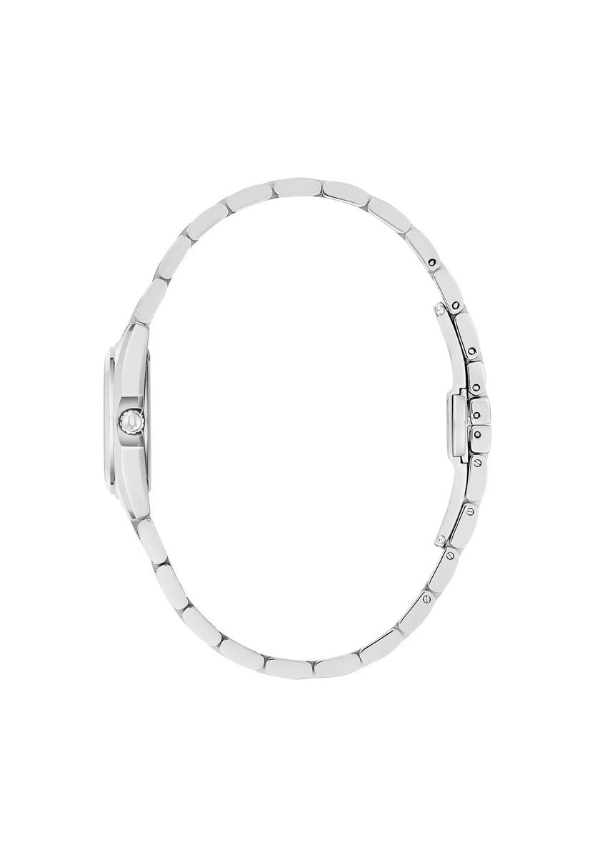 Minimalistische Armbanduhr aus Edelstahl