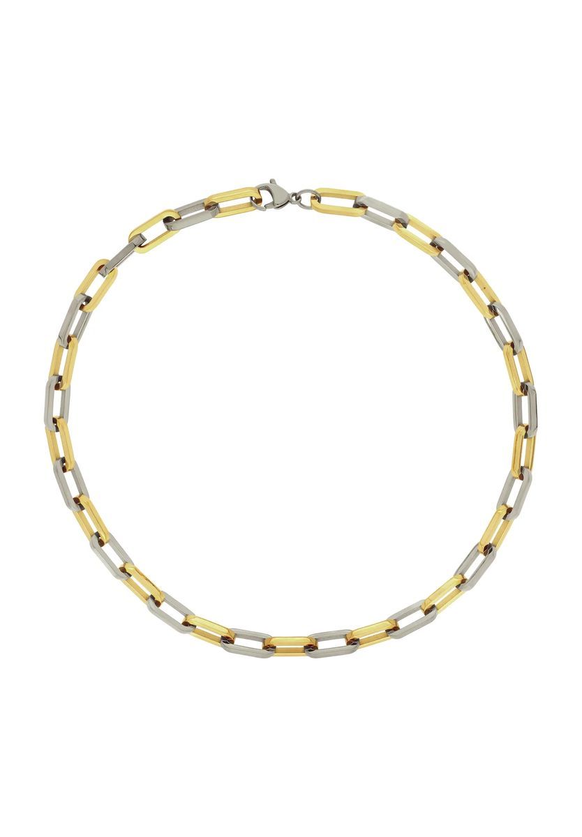 Zweifarbiges Collier aus Titan