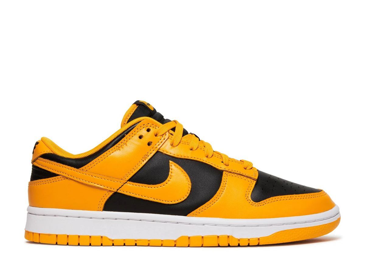 Ikonische zweifarbige Low-Top Leder-Sneaker