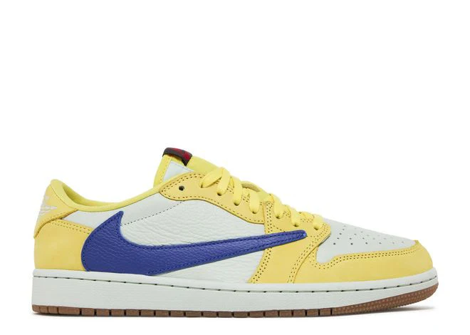 Travis Scott Low-Top Leder-Sneaker