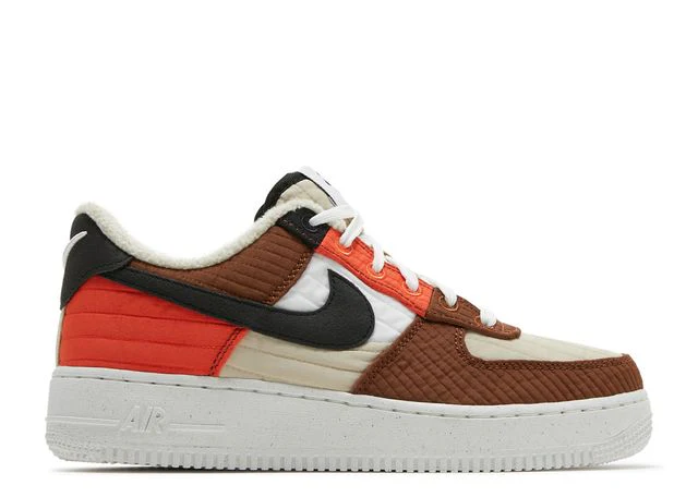 Gesteppte fleece-gefütterte Low-Top Sneaker