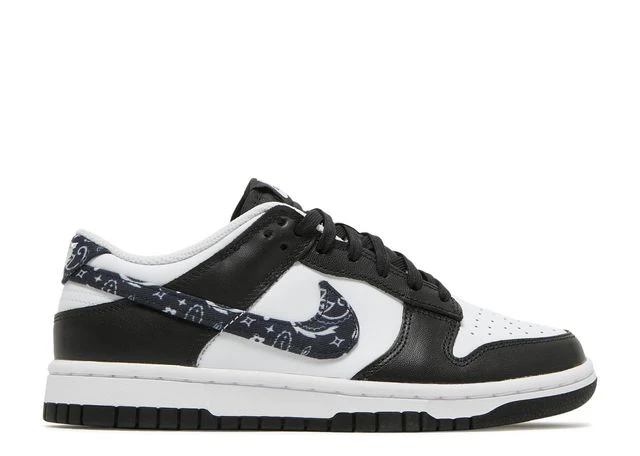 Low-Top-Sneaker mit Paisley-Swoosh