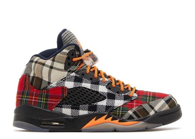 Retro High-Top Sneaker mit Karomuster