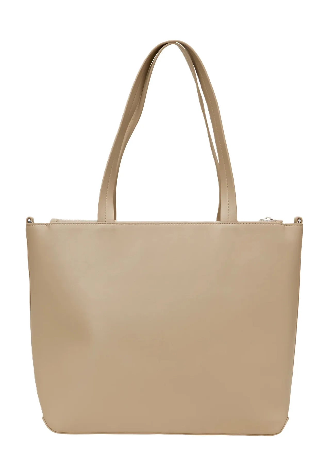 Minimalistischer Shopper mit Logoprägung