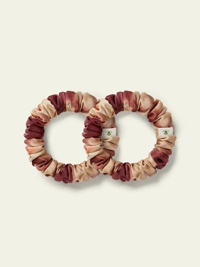 Haargummi-Set mit Liberty-Blumenmuster