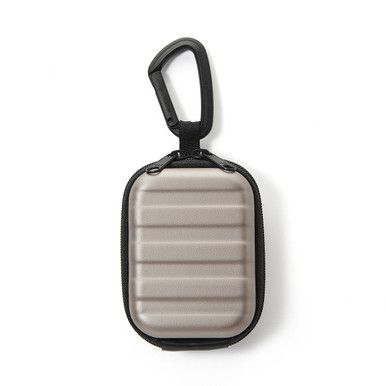 Kompaktes geripptes Hartschalen-Accessoire-Etui