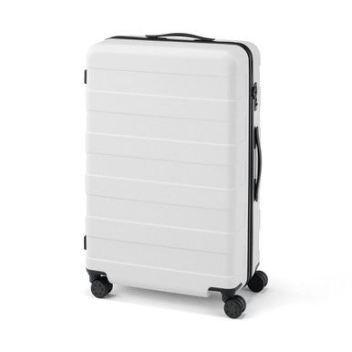 Minimalistischer gerippter Hartschalen-Koffer