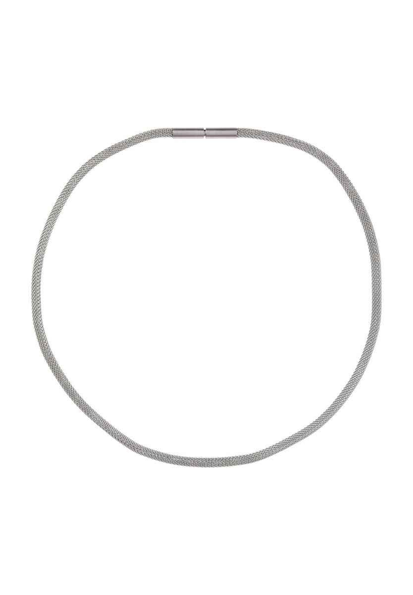 Minimalistische Edelstahl-Netzkette