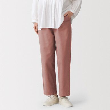 Baumwollhose mit bequemer Karottenpassform