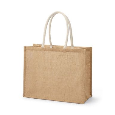 Minimalistischer Großer Shopper aus Jute
