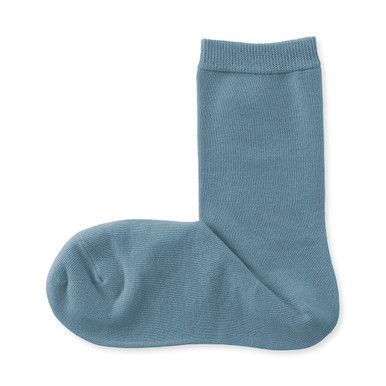 Rechtwinklige Kurzsocken mit Rippstruktur