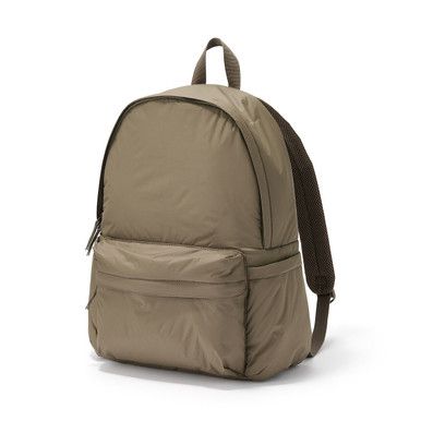 Wasserabweisender gepolsterter Rucksack aus Recycling-Nylon