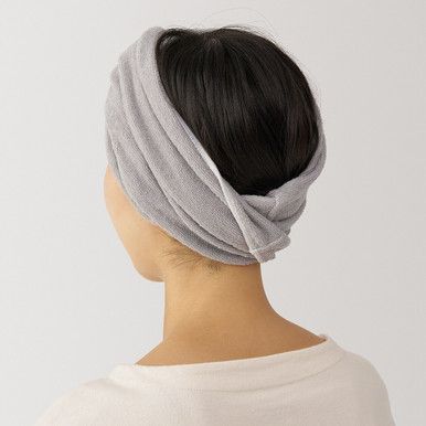 Mehrzweck-Turban aus Stretch-Frottee